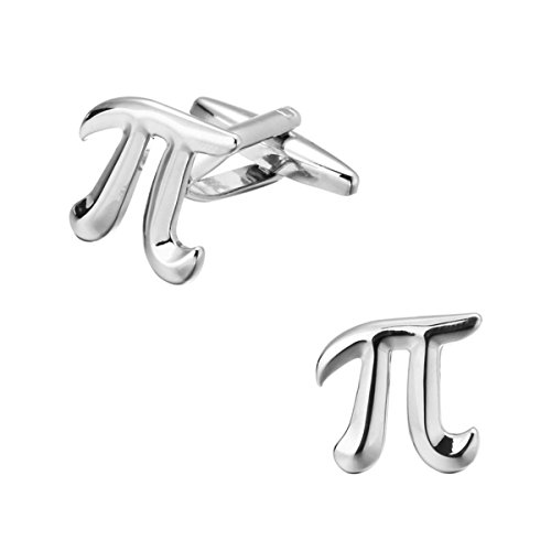 ODETOJOY 2pcs/Set Pi 3.14 Math Manschettenknöpfe Mens Manschettenknöpfe, benutzerdefinierte Hochzeit Manschettenknopf, Wissenschaft, Physikalische Chemie Manschettenknöpfe von ODETOJOY