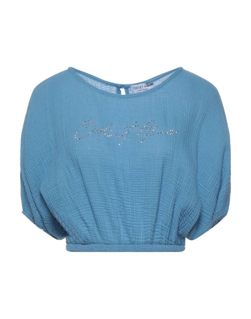 ODI ET AMO Top Damen Azurblau von ODI ET AMO
