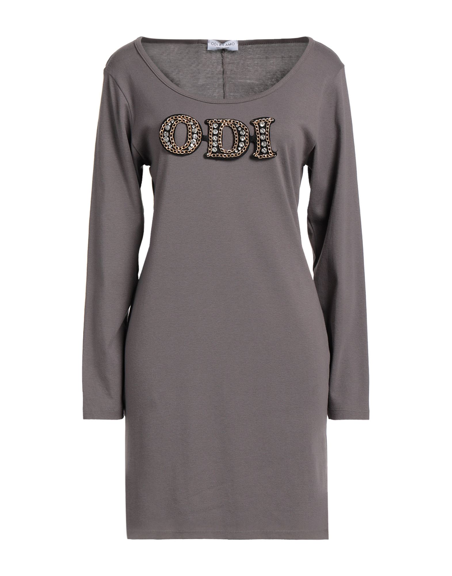 ODI ET AMO Mini-kleid Damen Grau von ODI ET AMO