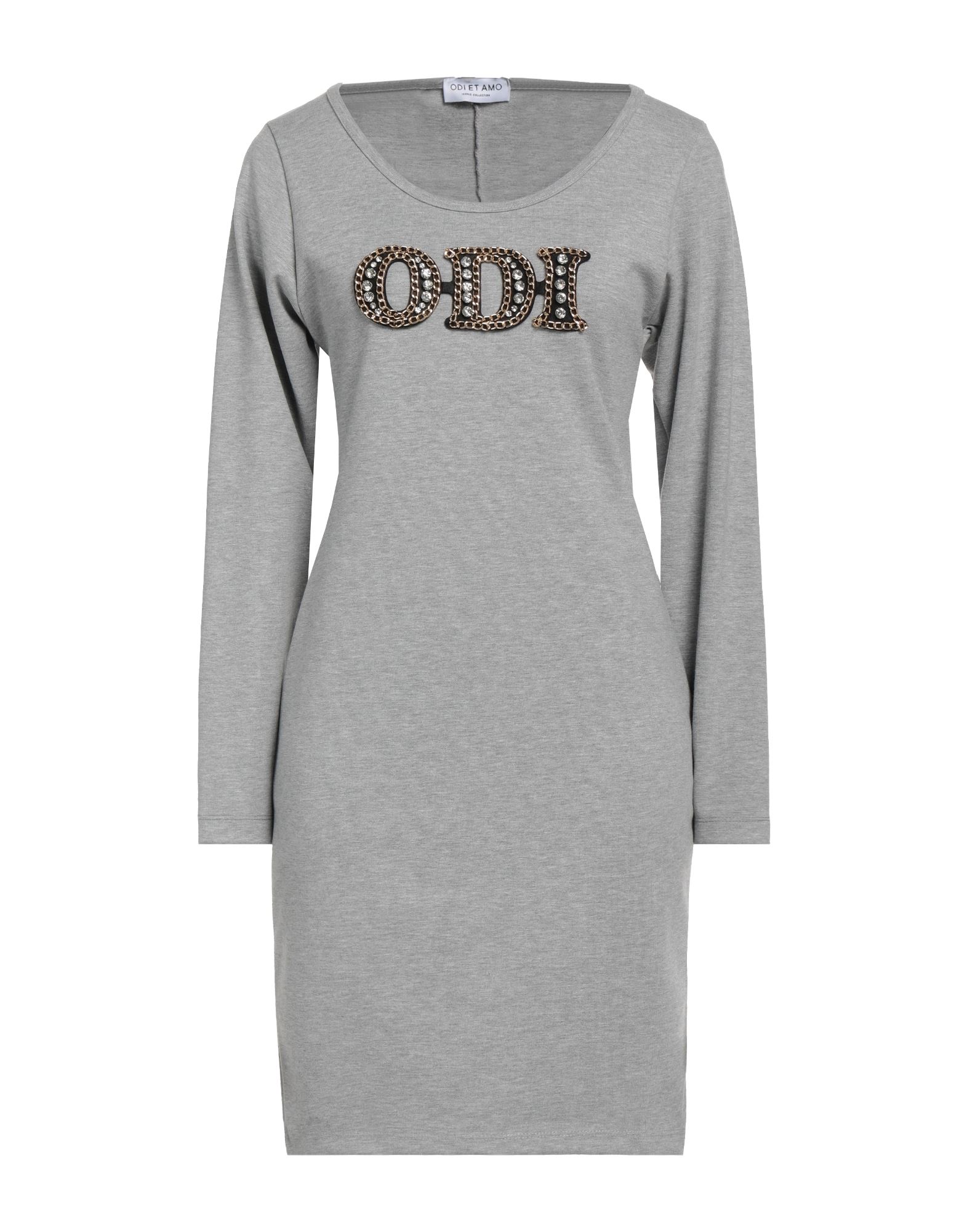 ODI ET AMO Mini-kleid Damen Hellgrau von ODI ET AMO