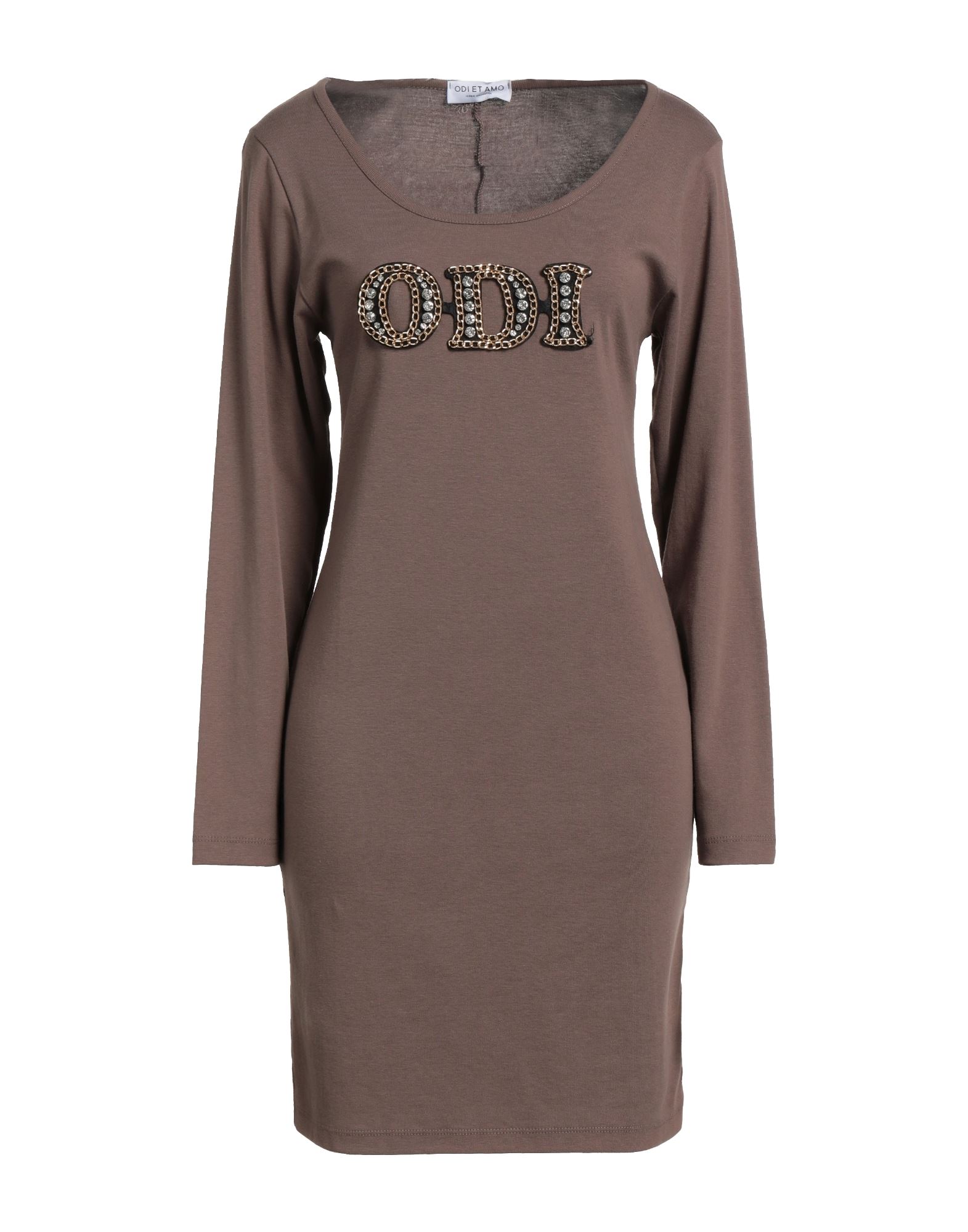 ODI ET AMO Mini-kleid Damen Khaki von ODI ET AMO