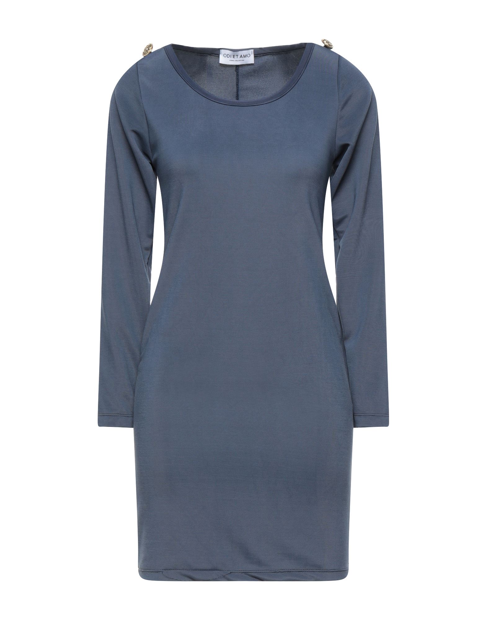 ODI ET AMO Mini-kleid Damen Taubenblau von ODI ET AMO