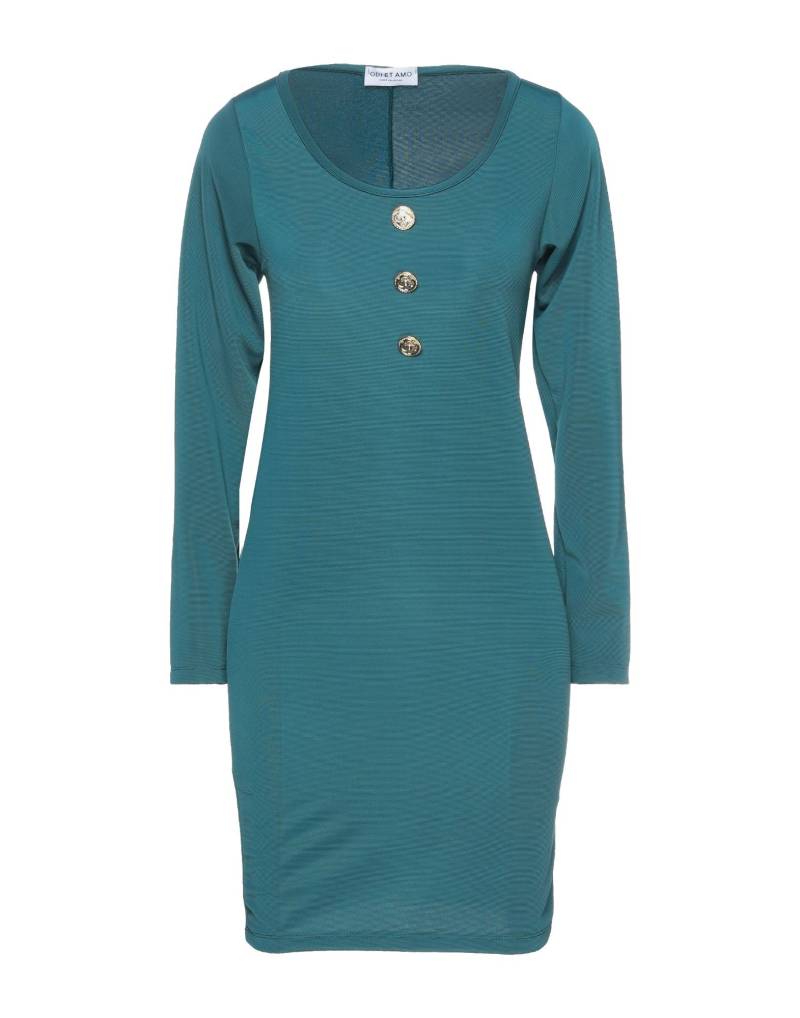 ODI ET AMO Mini-kleid Damen Smaragdgrün von ODI ET AMO