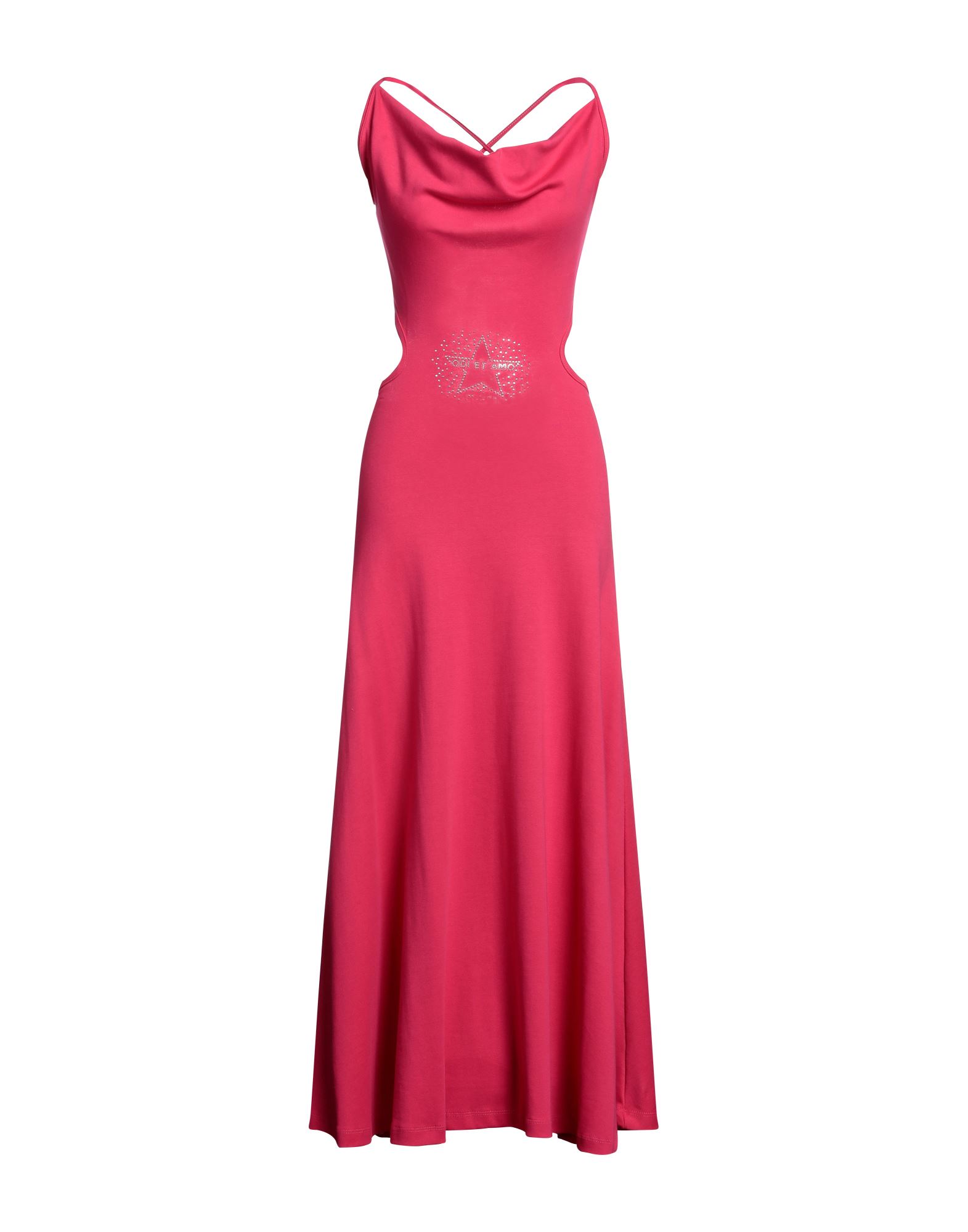 ODI ET AMO Maxi-kleid Damen Fuchsia von ODI ET AMO