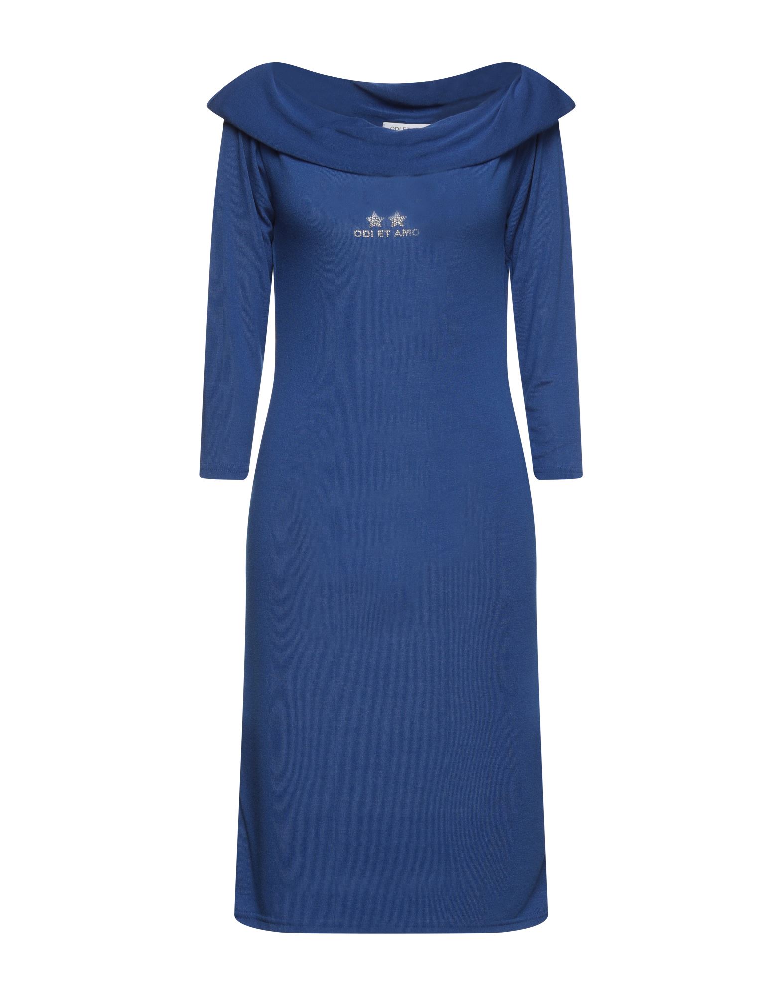 ODI ET AMO Midi-kleid Damen Blau von ODI ET AMO