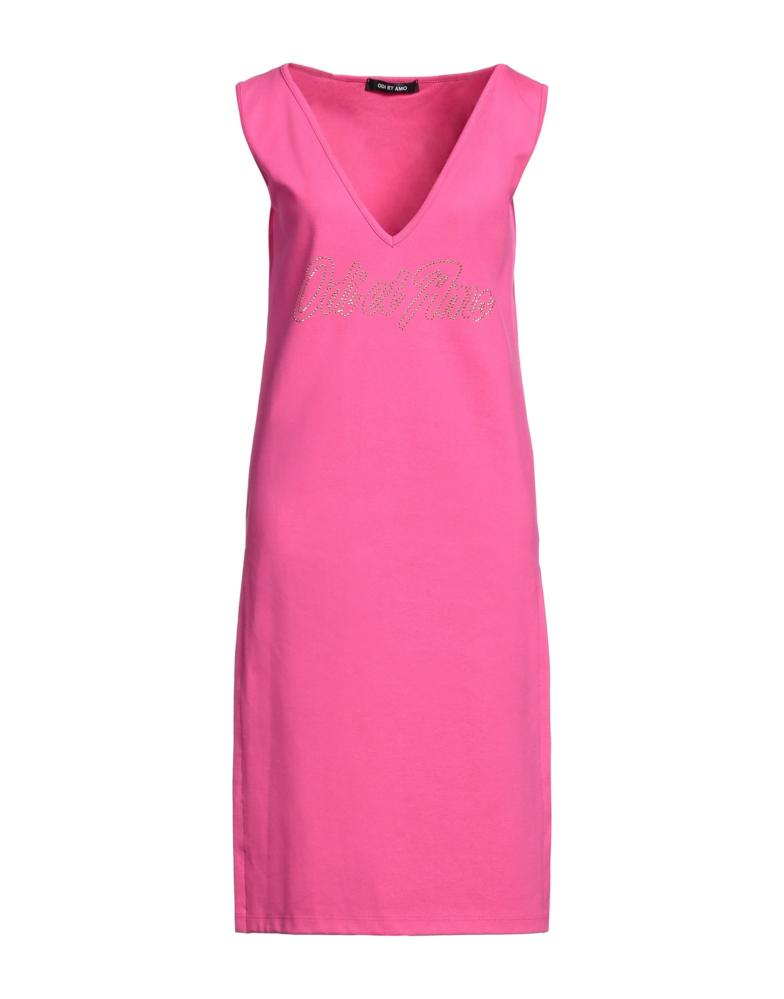 ODI ET AMO Midi-kleid Damen Fuchsia von ODI ET AMO