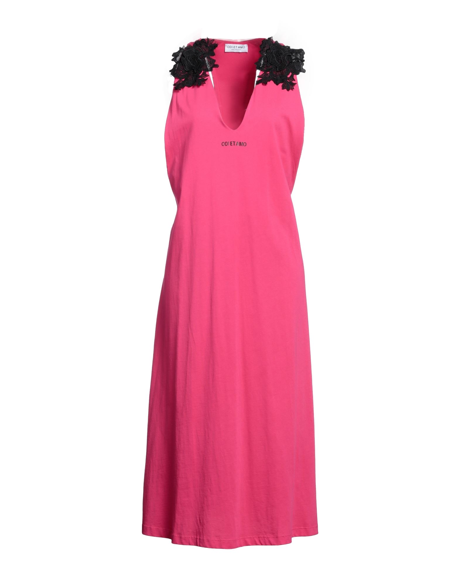 ODI ET AMO Midi-kleid Damen Fuchsia von ODI ET AMO