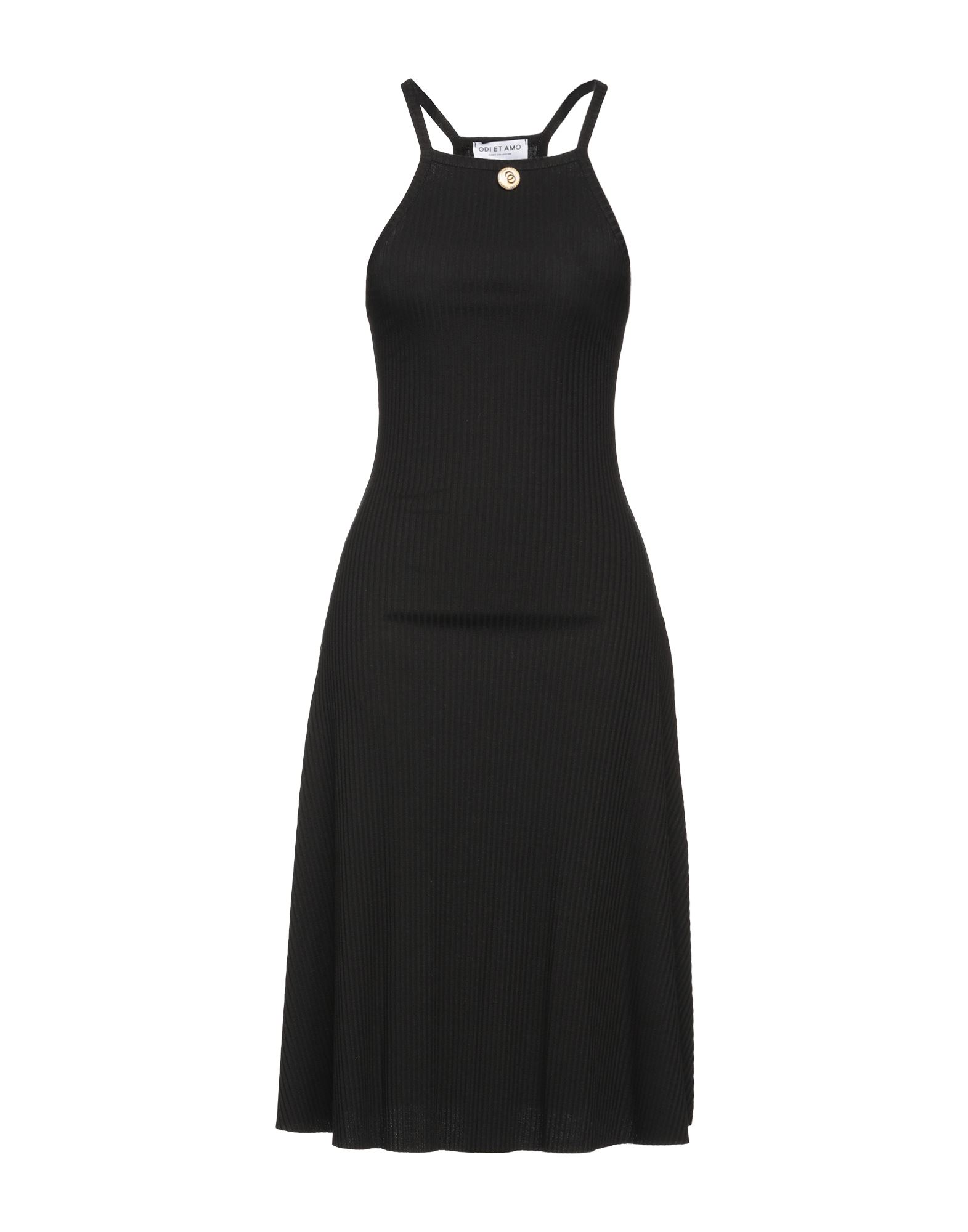 ODI ET AMO Midi-kleid Damen Schwarz von ODI ET AMO