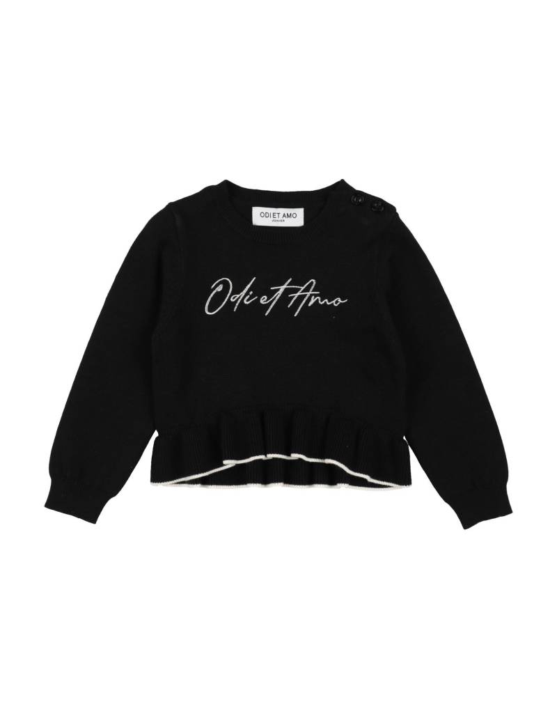 ODI ET AMO Pullover Kinder Schwarz von ODI ET AMO