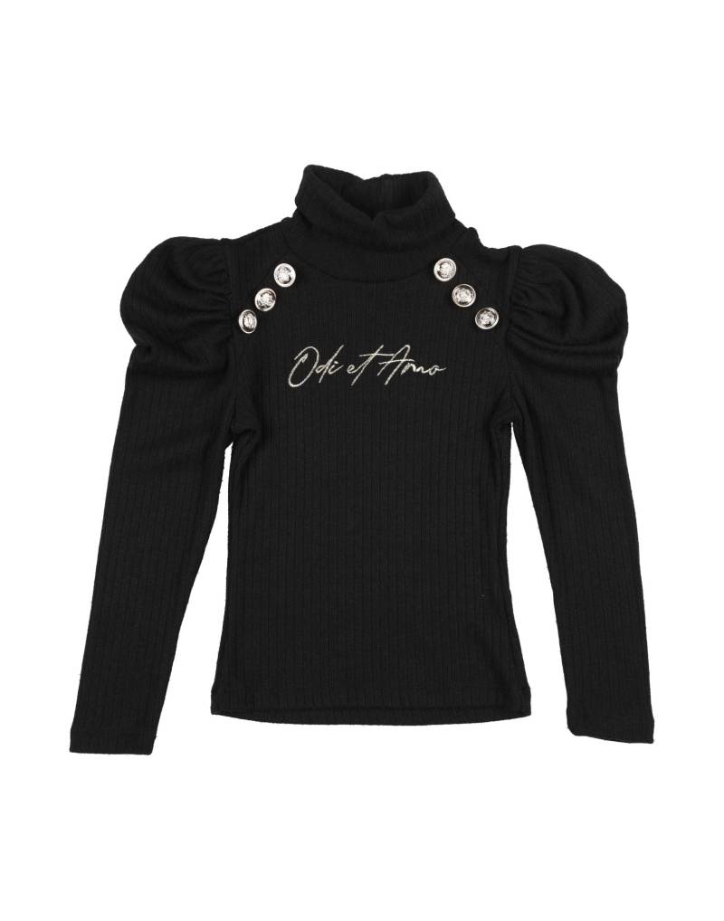 ODI ET AMO Rollkragenpullover Kinder Schwarz von ODI ET AMO