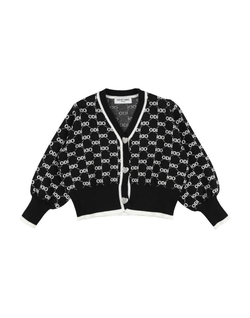 ODI ET AMO Strickjacke Kinder Schwarz von ODI ET AMO