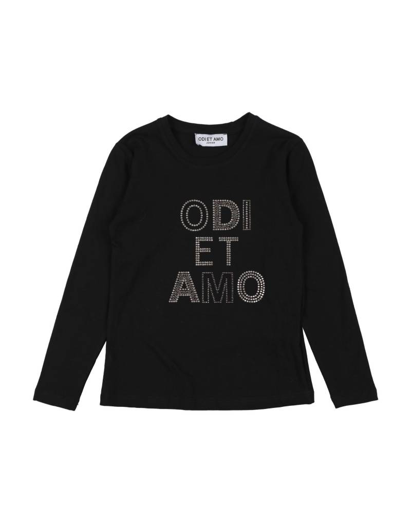 ODI ET AMO T-shirts Kinder Schwarz von ODI ET AMO