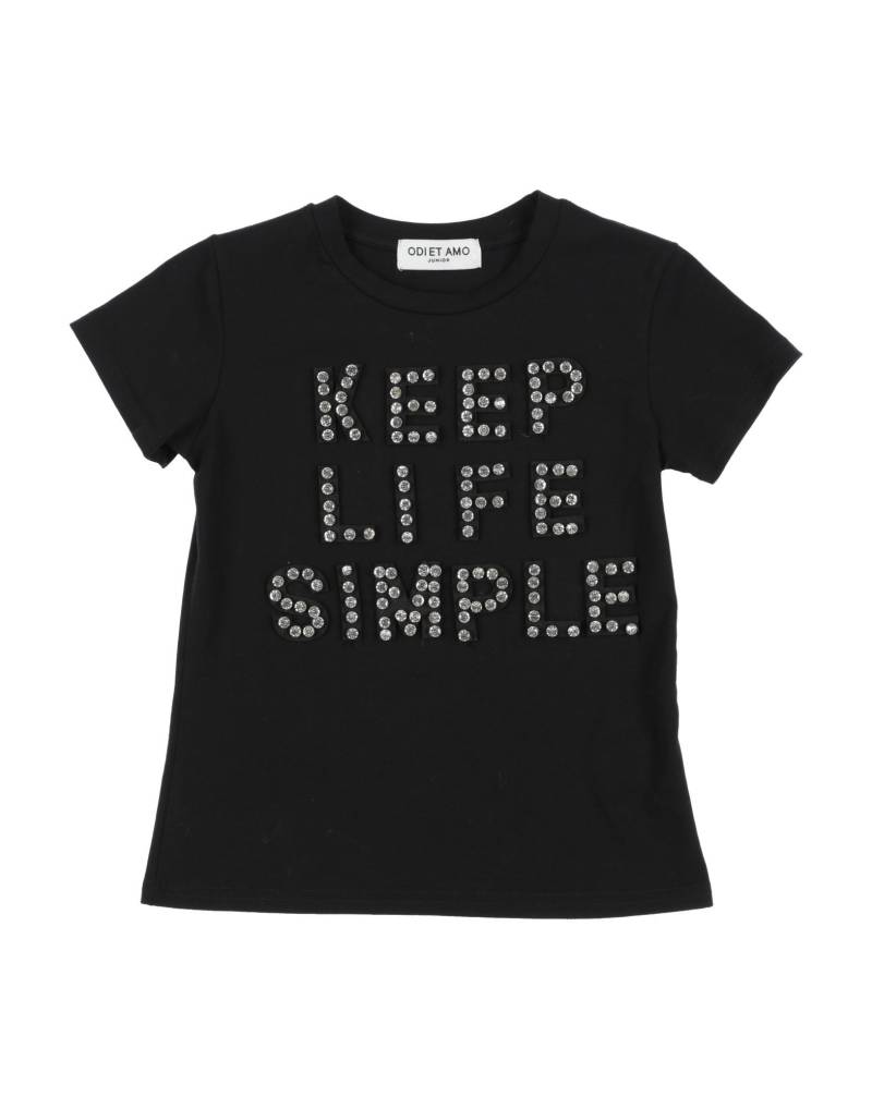 ODI ET AMO T-shirts Kinder Schwarz von ODI ET AMO