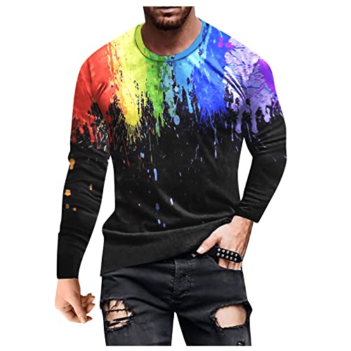 ODJOY-FAN Herren Hoodie Fleece Coole Sweatshirt Teddy-Fleece Pullover Mit Taschen Pullover Plüsch Hoodie Sweatshirt Kapuzenpullover 3D Druck Hoodie Langarm Pullover Sweatshirt von ODJOY-FAN