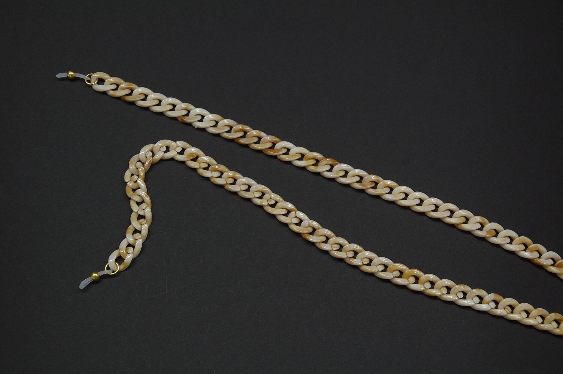 Acryl Brillenkette Beige | Natur von ODMOMANI