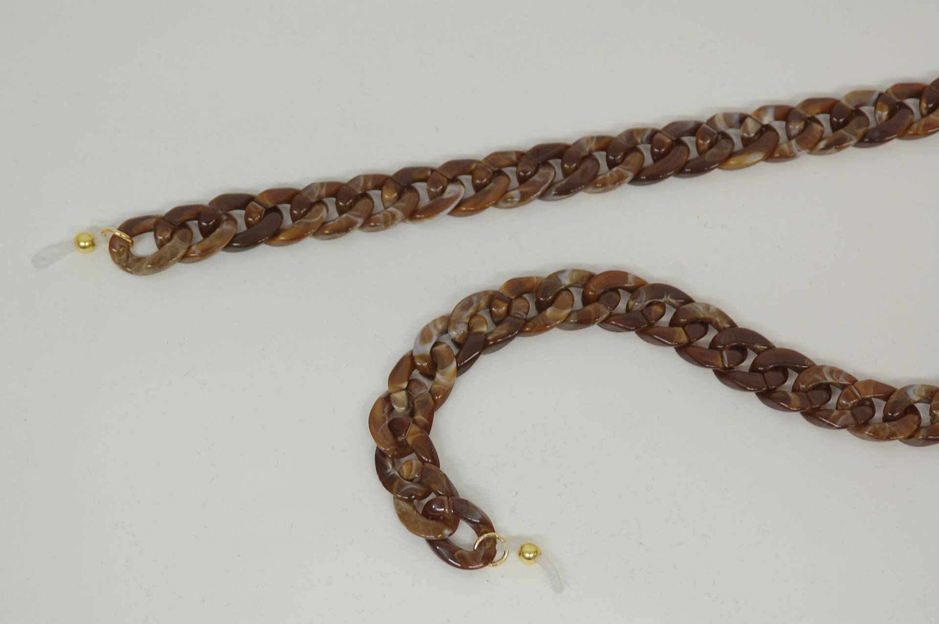 Acryl Brillenkette Braun von ODMOMANI