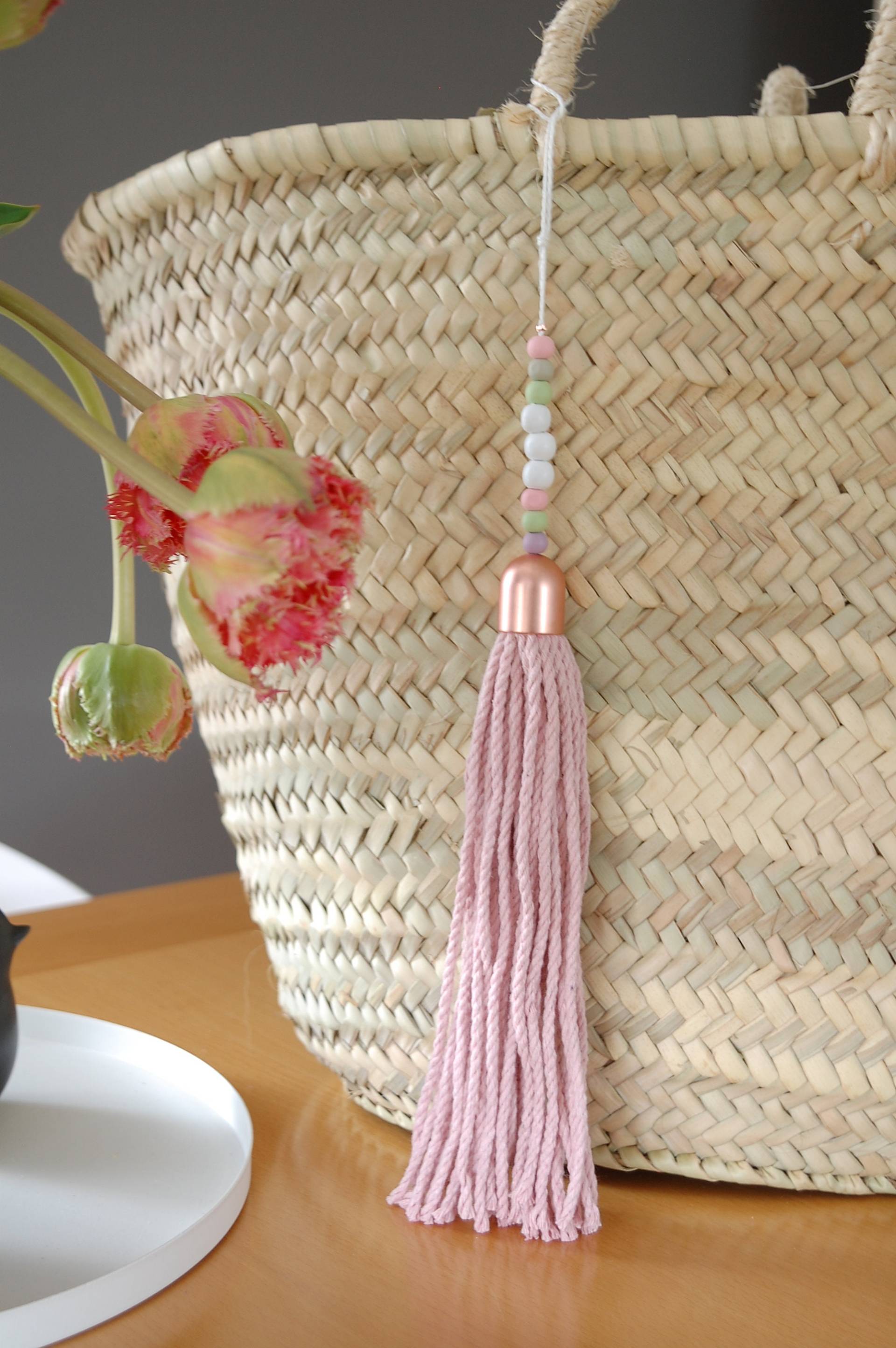 Quaste | Makramee Holzkugeln von ODMOMANI