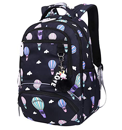 Schulrucksack Mädchen Teenager USB Rucksäcke Schule Oberstufe Schulrucksäcke Laptop Jugendliche Weiterführende Schule Rucksack Damen Großer Freizeitrucksack Schultaschen Jugendlich Lässig Wasserfest von ODOKEI