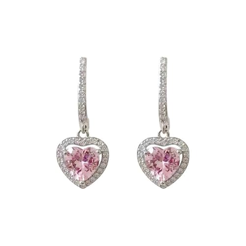 OEIOTEI Ohrringe Glitzernde Strass-Ohrhänger für Frauen Herz Creolen für Frauen Mädchen Süße Liebe Herz Ohrringe Zirkonia Ohrringe Hängend Schmuck für Frauen Mädchen Klein Hypoallergen Ohrringe OEIOTEI Ohrringe Glitzernde Strass-Ohrhänger für Frauen Herz Creolen für Frauen Mädchen Süße Liebe Herz Ohrringe Zirkonia Ohrringe Hängend Schmuck für Frauen Mädchen Klein Hypoallergen Ohrringe von OEIOTEI