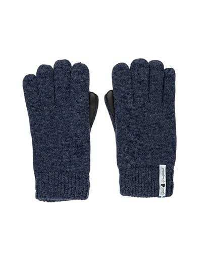 ÖJBRO VANTFABRIK 1 Paar Handschuhe Touch Screen Handy Wollhandschuhe Strick M (7-9) blau schwarz warm 100% Merinowolle 4 Lagen Schweden - Karg Hyppeln von ÖJBRO VANTFABRIK
