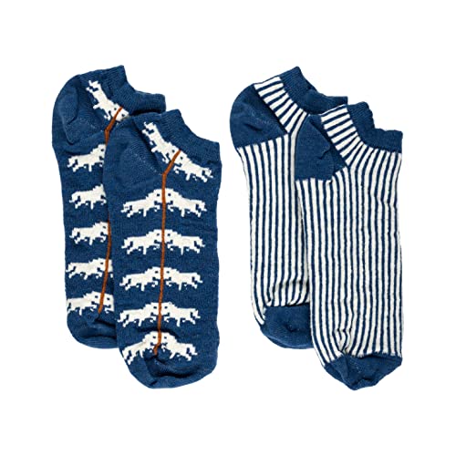 ÖJBRO VANTFABRIK Sneakersocken 2-Pack Merinowolle leichte Knöchelsocken Gr. 38-41 Kurzsocken Low-Cut unsichtbar Unisex Füsslinge No-Show Damen Herren Söckchen Strick Yggdrasil Livtrånad aus Schweden von ÖJBRO VANTFABRIK