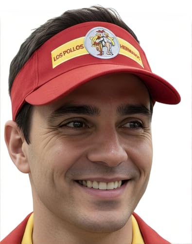 OEM Los Pollos Hermanos Cap Hut Logo Motte Heisenberg Breaking Bad Red von OEM