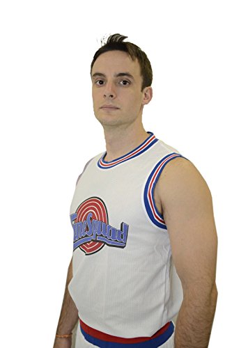 Space JAM Basketball Trikot Shorts Set 23 Tune Squad Trikot Jordan (L) von OEM