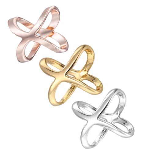 3 x Damen-Schalringe, Verkleidungsdekoration, Schals, Clips, Schmuck, Geschenk, einfacher Stil, Legierung, Damen-Schalschnalle, Festival-Geschenk von OEUVREBY