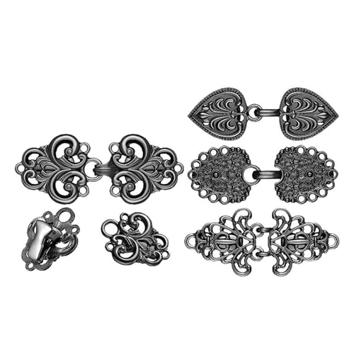 4 x Pullover Schal Ente Mund Clips Umhang Verschlüsse für Mädchen Cardigan Umhang Gold, Mehrere, Kunststoff, Siehe Beschreibung von OEUVREBY