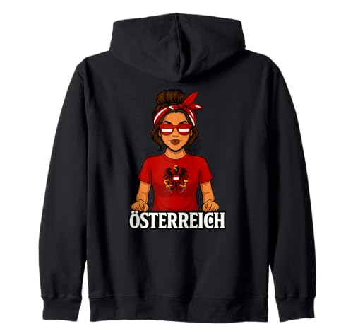 Österreich T-Shirt Fan Trikot Austria Herren Damen Geschenke Kapuzenjacke von @Österreich Austria Geschenke für Sport Fans