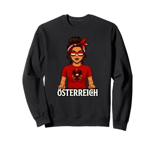 Österreich T-Shirt Fan Trikot Austria Herren Damen Geschenke Sweatshirt von @Österreich Austria Geschenke für Sport Fans