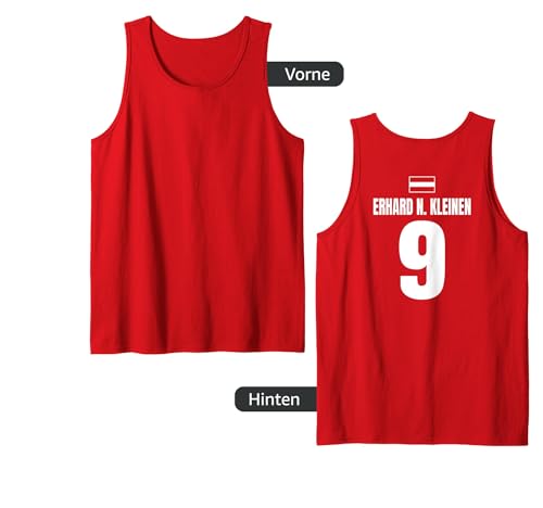 Herren Mallorca Sauf Trikot Österreich, Erhard N. Kleinen Tank Top von Österreichische Mallorca Sauf Trikot Designs