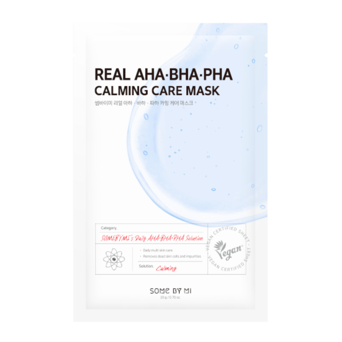 Beruhigende Gesichtsmaske mit AHA-BHA-PHA Beruhigende Gesichtsmaske mit AHA-BHA-PHA von Others