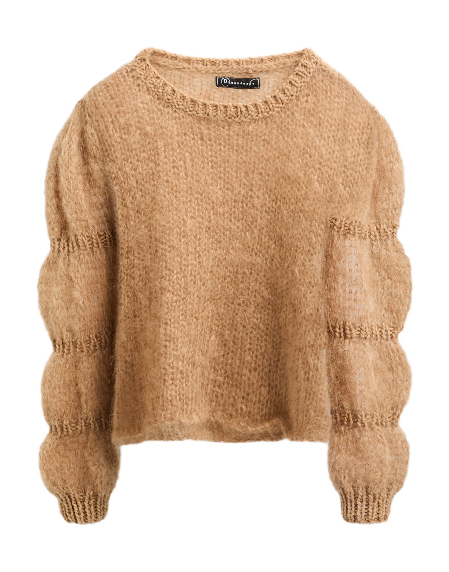 OF HANDMADE Pullover Damen Kamel OF HANDMADE Pullover Damen Kamel von OF HANDMADE
