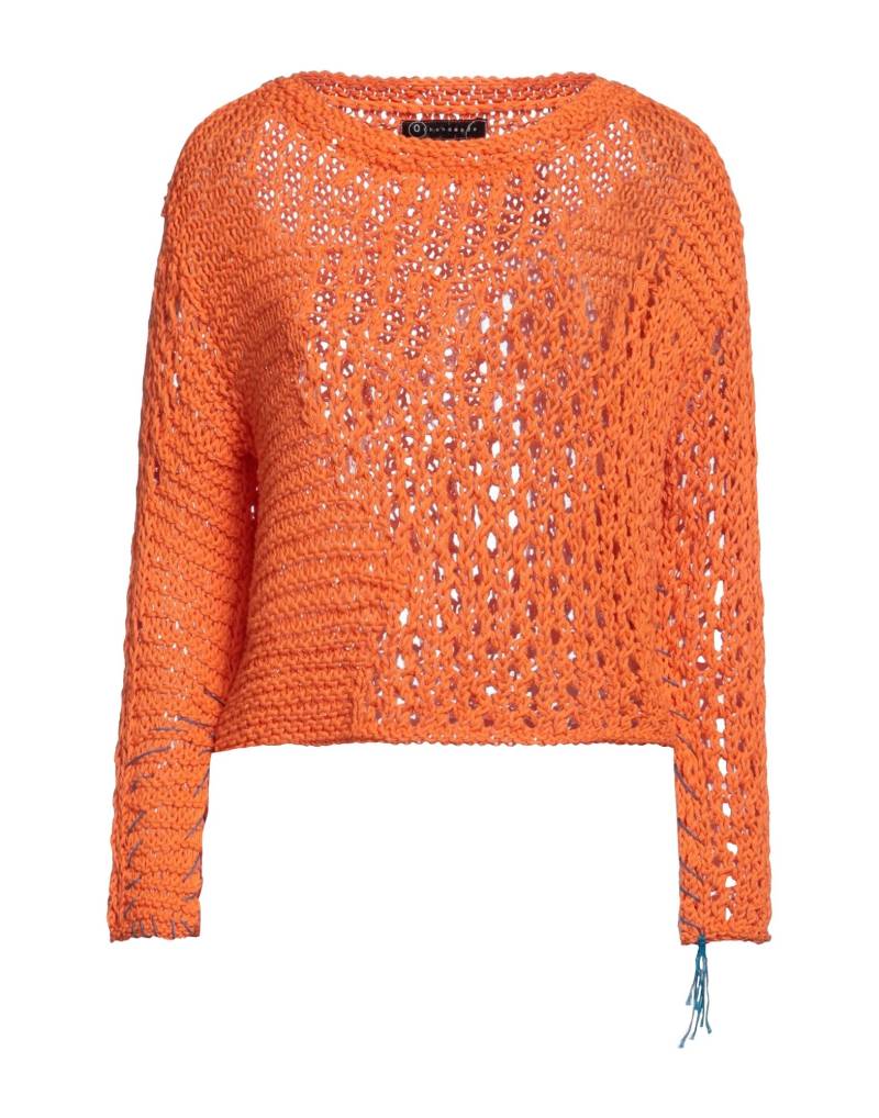 OF HANDMADE Pullover Damen Orange von OF HANDMADE
