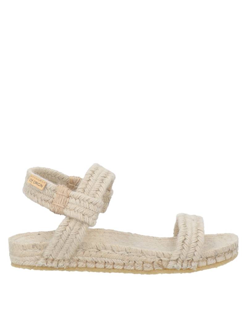 OF ORIGIN Espadrilles Damen Sand von OF ORIGIN