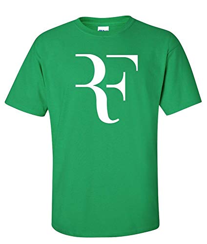 Roger- T-Shirt Men Fashion Federer Shirt Fitness Cotton Summer Tshirt Print Wear Irish Green L von OF