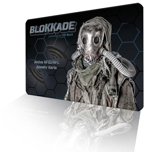 BLOKKADE Off-Block Aktive RFID/NFC Blocking Card Motiv Sandman Collectors Edition Neueste Generation Schutz vor Datendiebstahl Kein Fremdauslesen by Michael G. BLOKKADE Off-Block Aktive RFID/NFC Blocking Card Motiv Sandman Collectors Edition Neueste Generation Schutz vor Datendiebstahl Kein Fremdauslesen by Michael G. von OFF-Products