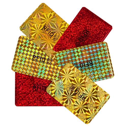 Off-Block RFID Schutzhüllen Glamour SeET Schutzhüllen 6er Set NFC Blocker EC Schutz Etui Neueste Generation 2024 Schutz vor Datendiebstahl und Datenklau zur Abschirmung Ihrer Chipkarten Off-Block RFID Schutzhüllen Glamour SeET Schutzhüllen 6er Set NFC Blocker EC Schutz Etui Neueste Generation 2024 Schutz vor Datendiebstahl und Datenklau zur Abschirmung Ihrer Chipkarten von OFF-Products