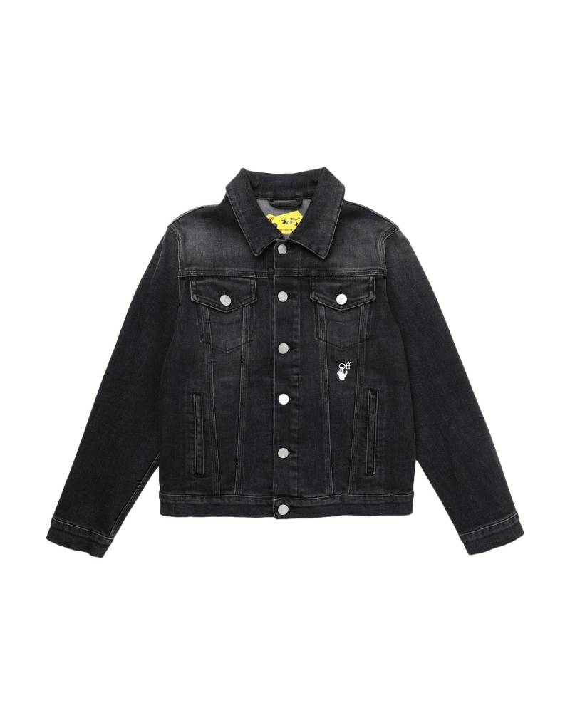 OFF-WHITE™ KIDS Jeansjacke/-mantel Kinder Schwarz von OFF-WHITE™ KIDS