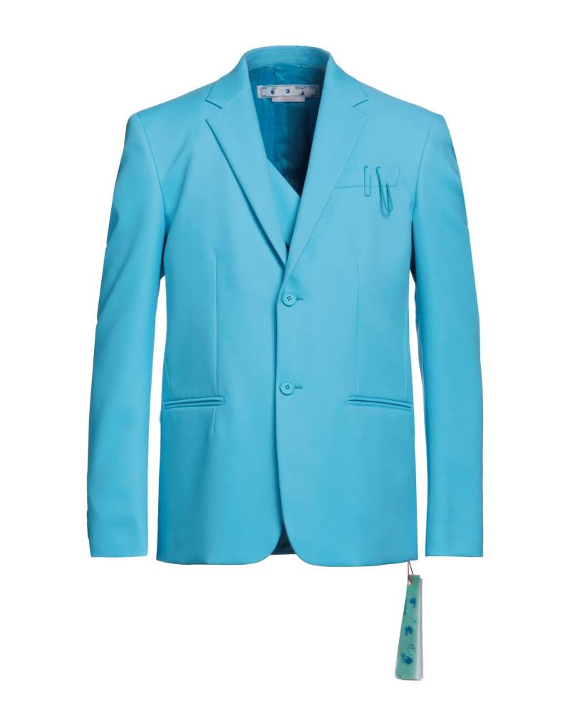 OFF-WHITE™ Blazer Herren Azurblau von OFF-WHITE™
