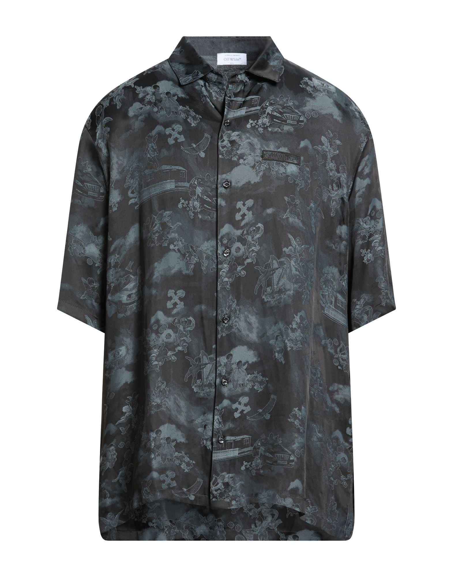 OFF-WHITE™ Hemd Herren Schwarz von OFF-WHITE™