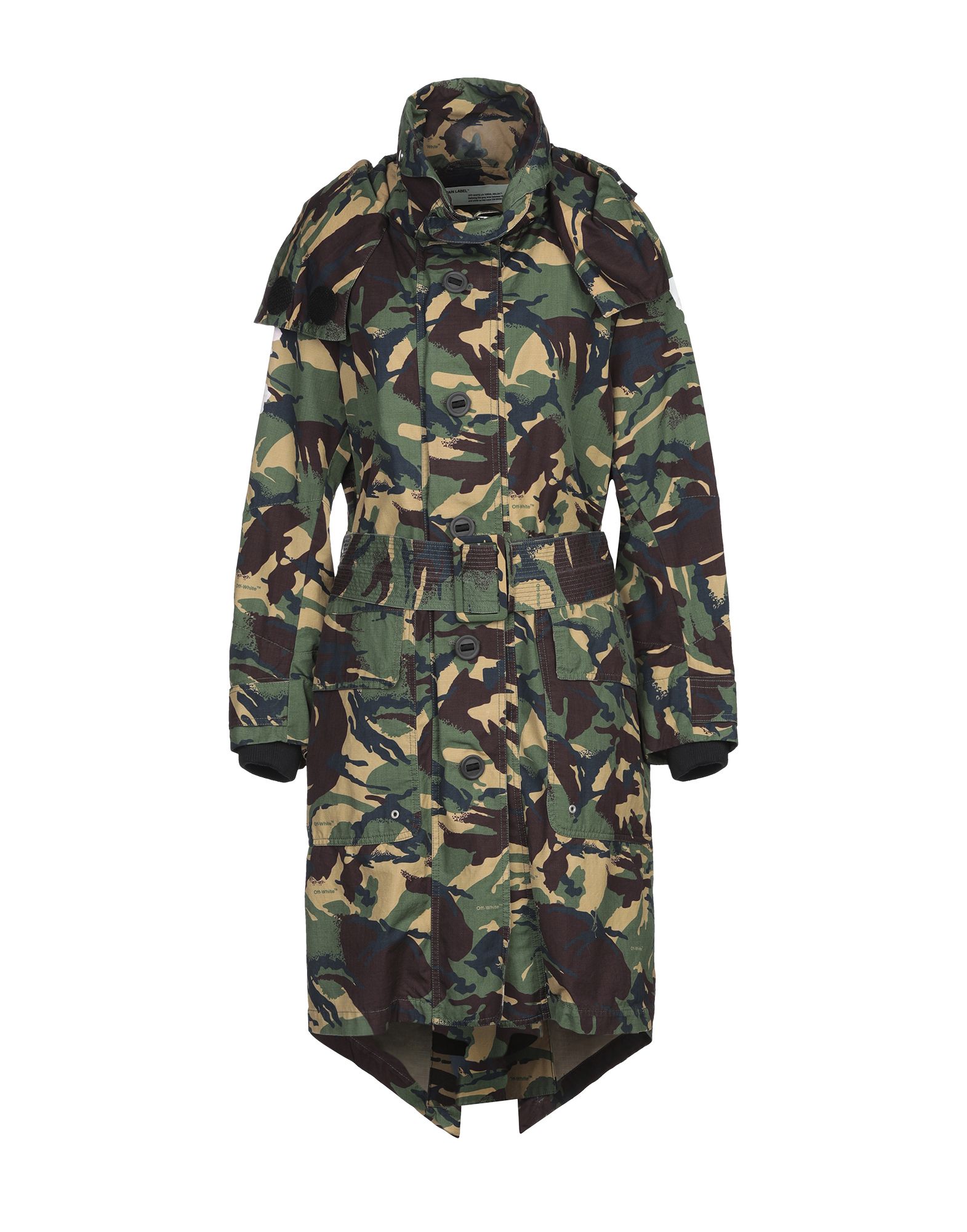 OFF-WHITE™ Jacke, Mantel & Trenchcoat Damen Grün von OFF-WHITE™