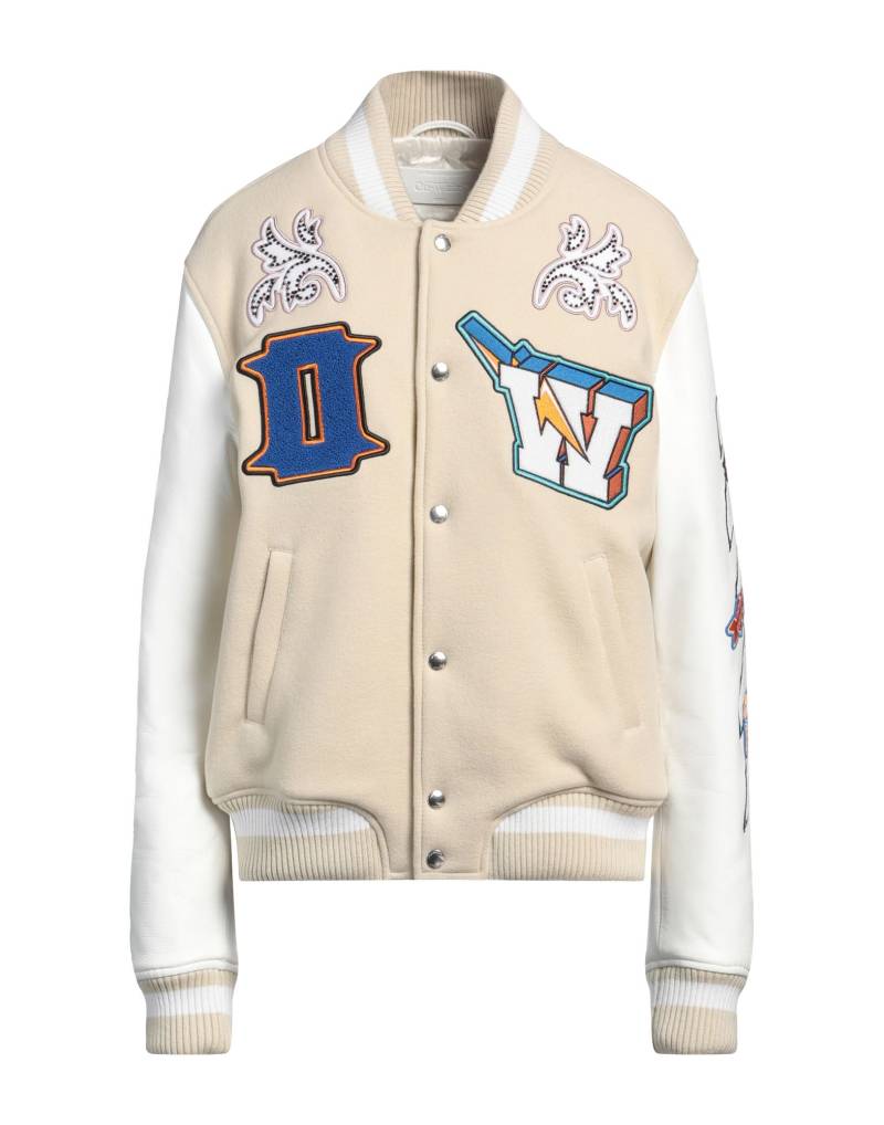 OFF-WHITE™ Jacke & Anorak Damen Beige von OFF-WHITE™