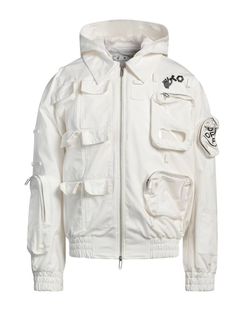OFF-WHITE™ Jacke & Anorak Herren Weiß von OFF-WHITE™
