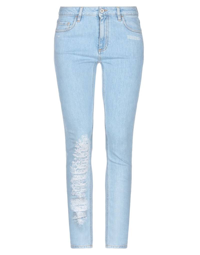 OFF-WHITE™ Jeanshose Damen Blau von OFF-WHITE™