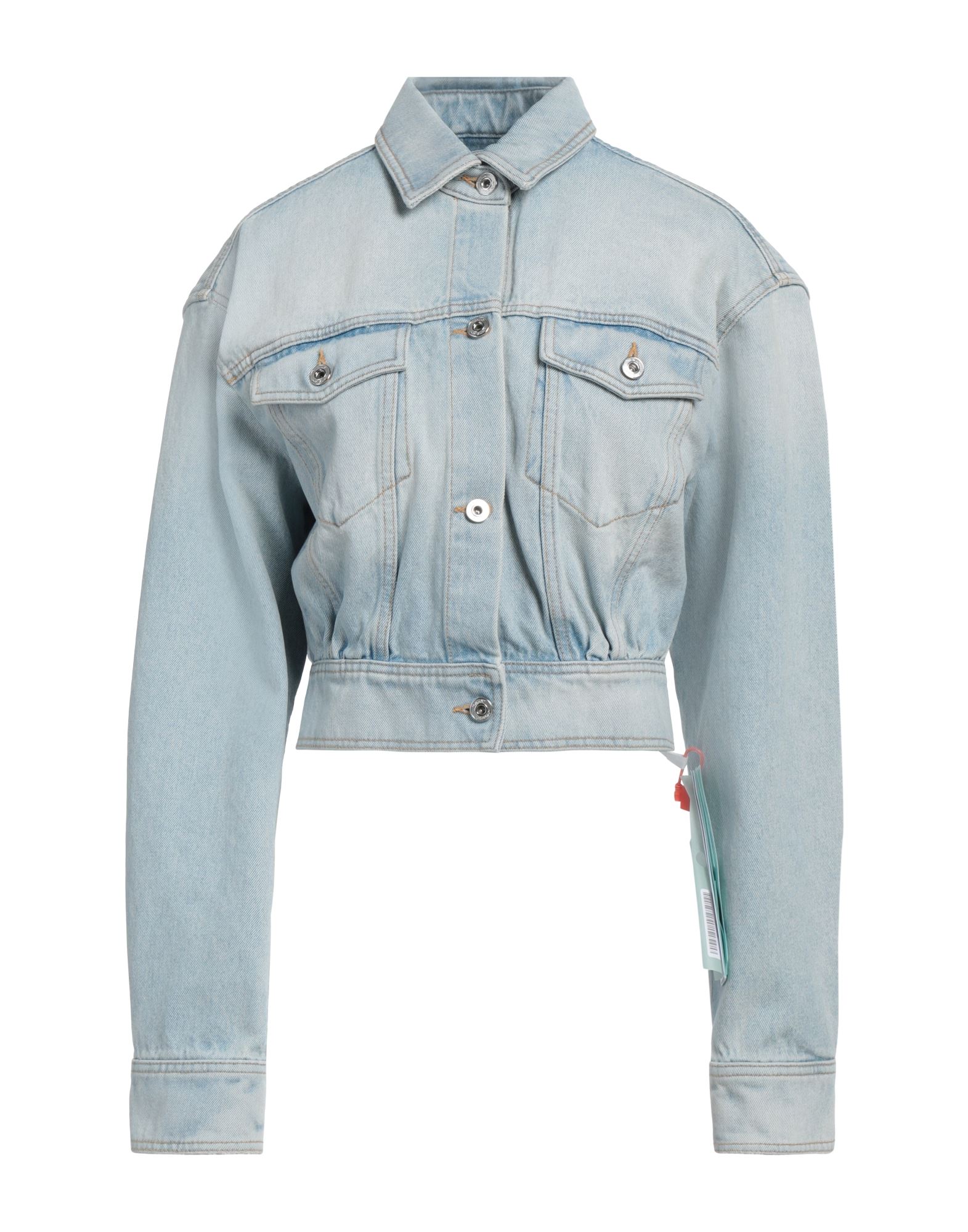 OFF-WHITE™ Jeansjacke/-mantel Damen Blau von OFF-WHITE™