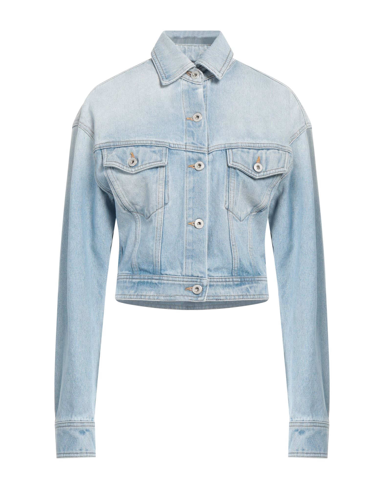 OFF-WHITE™ Jeansjacke/-mantel Damen Blau von OFF-WHITE™