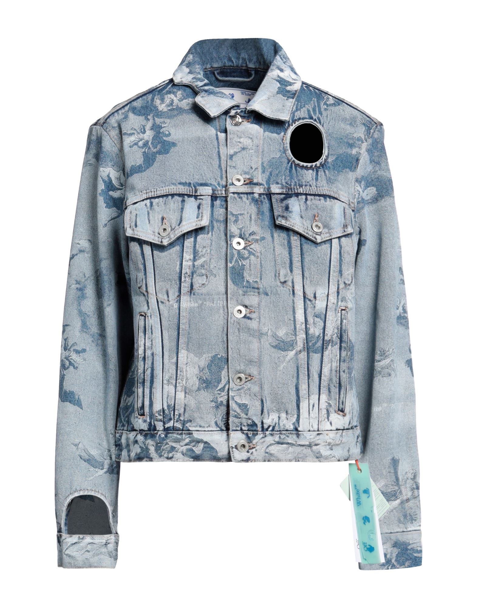 OFF-WHITE™ Jeansjacke/-mantel Damen Blau von OFF-WHITE™