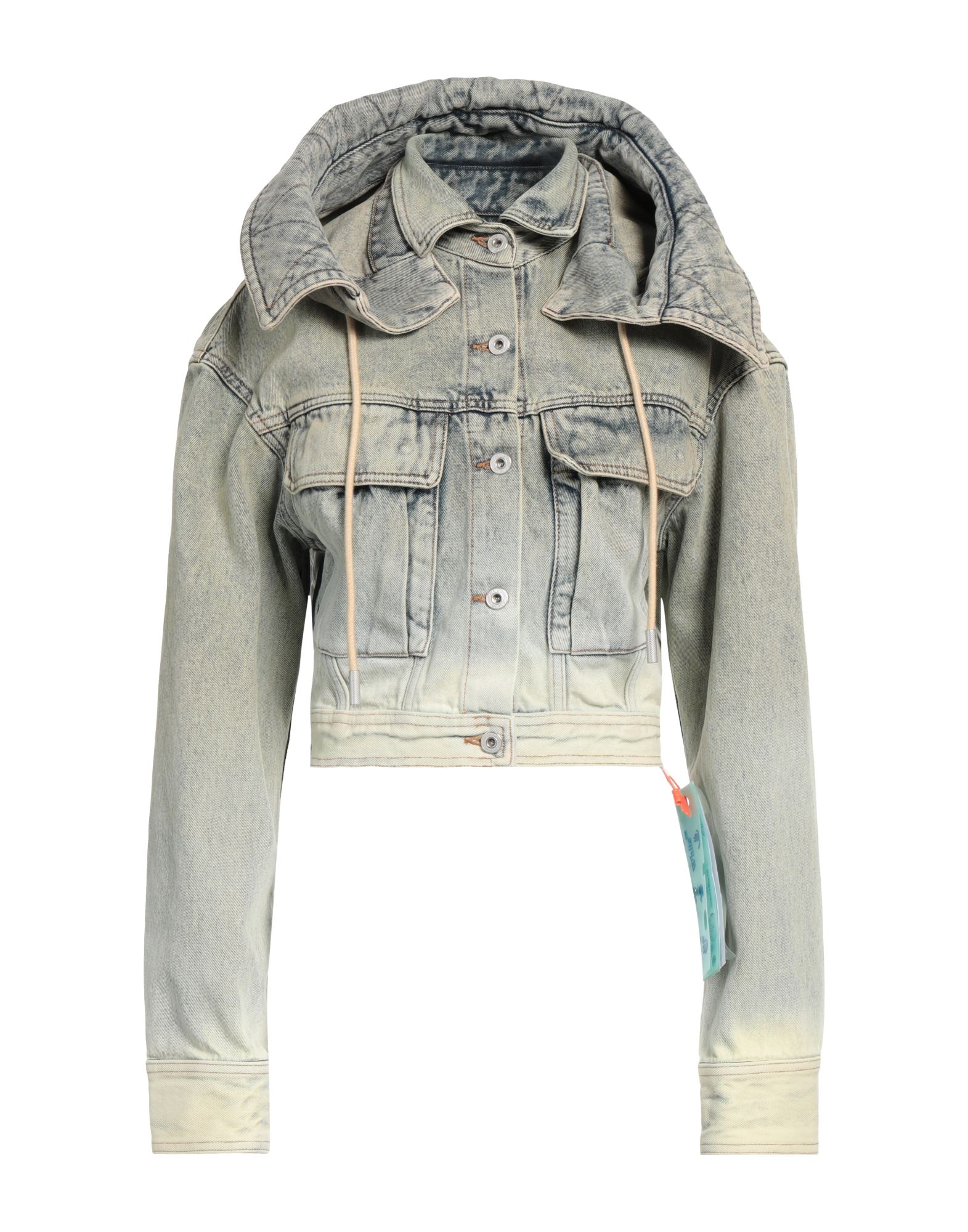 OFF-WHITE™ Jeansjacke/-mantel Damen Blau von OFF-WHITE™